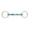 JP Korsteel Blue Steel Oval Link Loose Ring Snaffle Bit