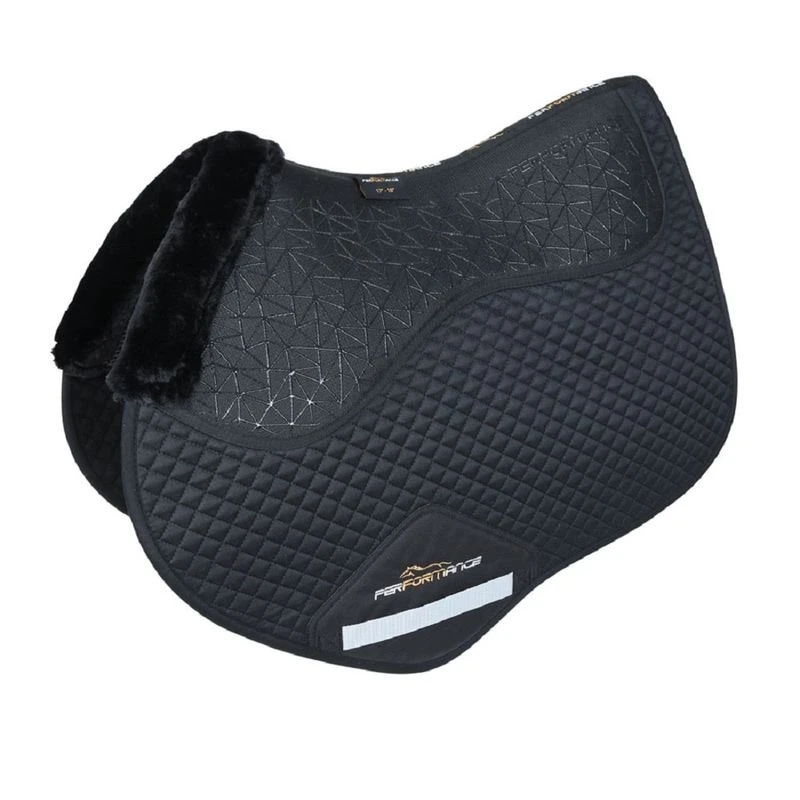 Shires Performance Fusion Jump Saddle Pad - Black