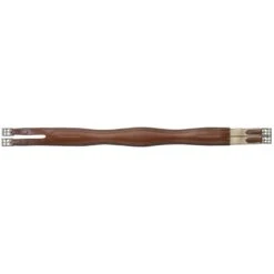 Camelot Overlay Split End Girth - Brown