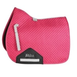 Shires Performance Suede All Purpose Saddle Pad - Raspberry