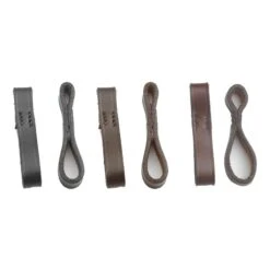 Camelot Camelot Leather Bit Loops - Oakbark