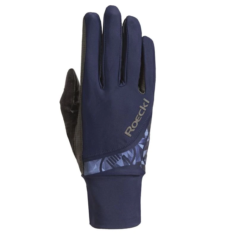 Roeckl Melbourne Riding Gloves - Navy