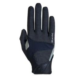 Roeckl Mendon Riding Gloves - Anthracite Melange
