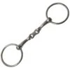 JP Korsteel Stainless Steel French Link Loose Ring Snaffle Bit