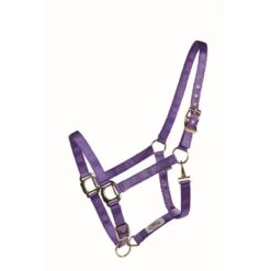 Western Rawhide Country Legend Soft-Touch Halter - Purple