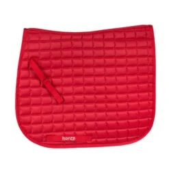 Horze Bristol Dressage Saddle Pad - Red