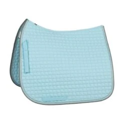 Horze Adepto Dressage Saddle Pad - Canal Blue