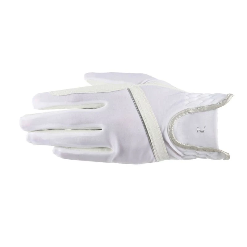 Horze Evelyn Breathable Gloves - White