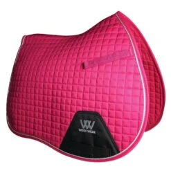 Woof Wear All Purpose Saddle Pad - Berry