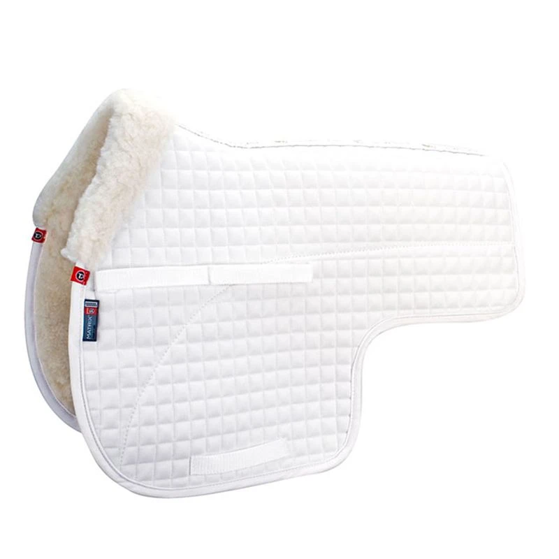 T3 Matrix Pro-Impact CoolBack Competition Cross Country Pad - White