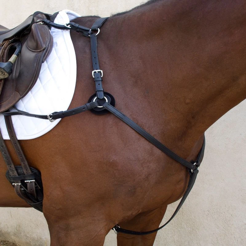 Nunn Finer 5-Way Hunting Breastplate - Black/Brass - Image 3