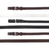 Nunn Finer Soft Grip Reins - Havana/Zinc