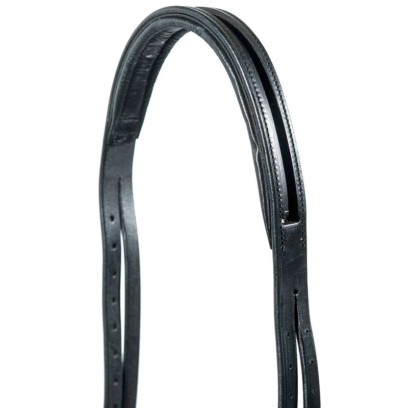 Nunn Finer Gifted Flash Dressage Bridle - Black - Image 4