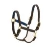 Ovation Richtan Luxury Padded Halter - Brown/Blue