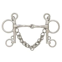 Centaur Slow Twist Pelham - Stainless Steel