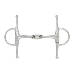 Centaur Oval Link Eggbutt Full Cheek - Stainless Steel