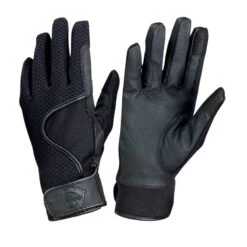 Ovation Women's LuxeGrip 3D AirMesh Gloves - Black