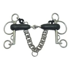 Metalab Magic Jointed Rubber Mouth Pelham