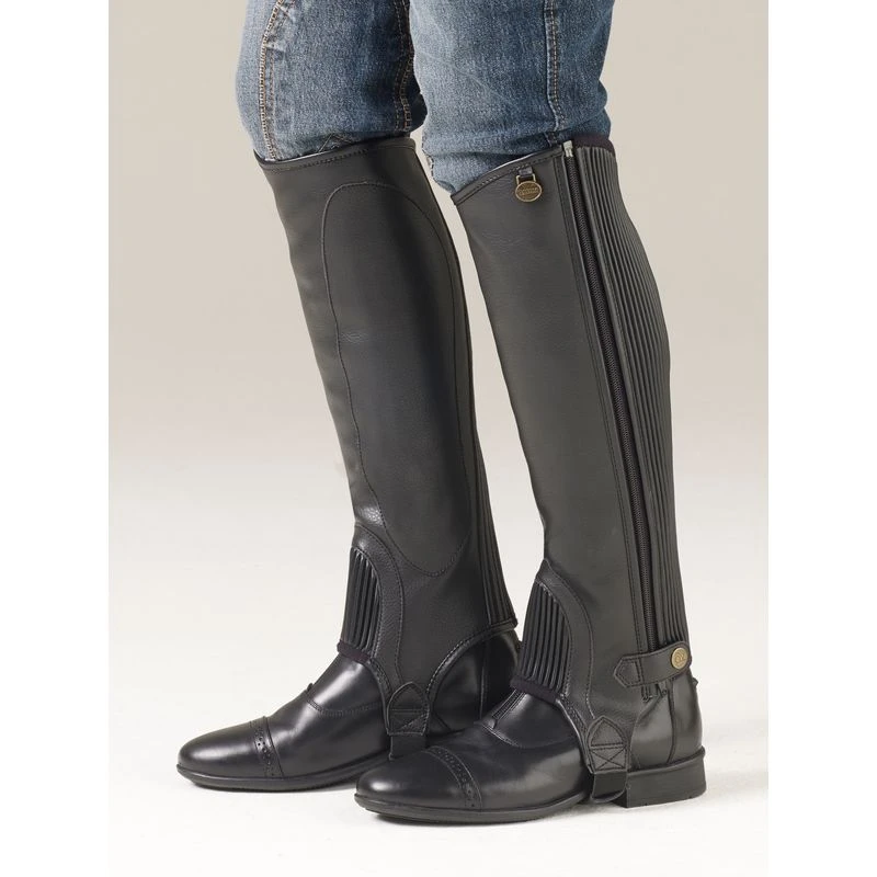Ovation EquiStretch II Half Chaps - Black