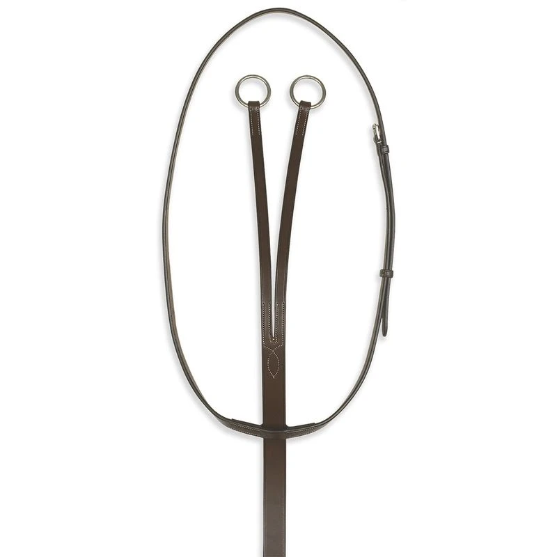 Pessoa Pro Fancy Running Martingale - Dark Brown