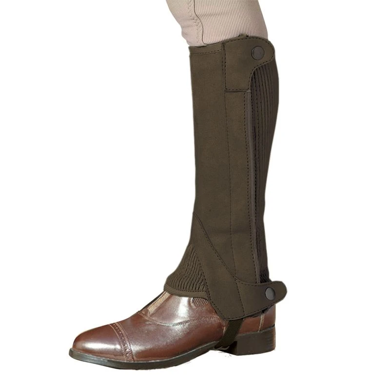Ovation Elite Amara Ribb Half Chaps - Brown - Image 2