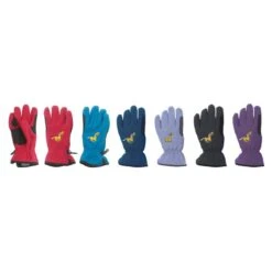 Equistar Kids' EquiStar Pony Fleece Glove - Raspberry Red