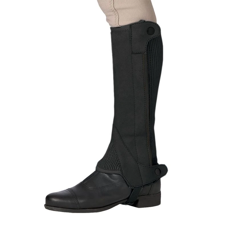 Ovation Elite Amara Ribb Half Chaps - Black - Image 2