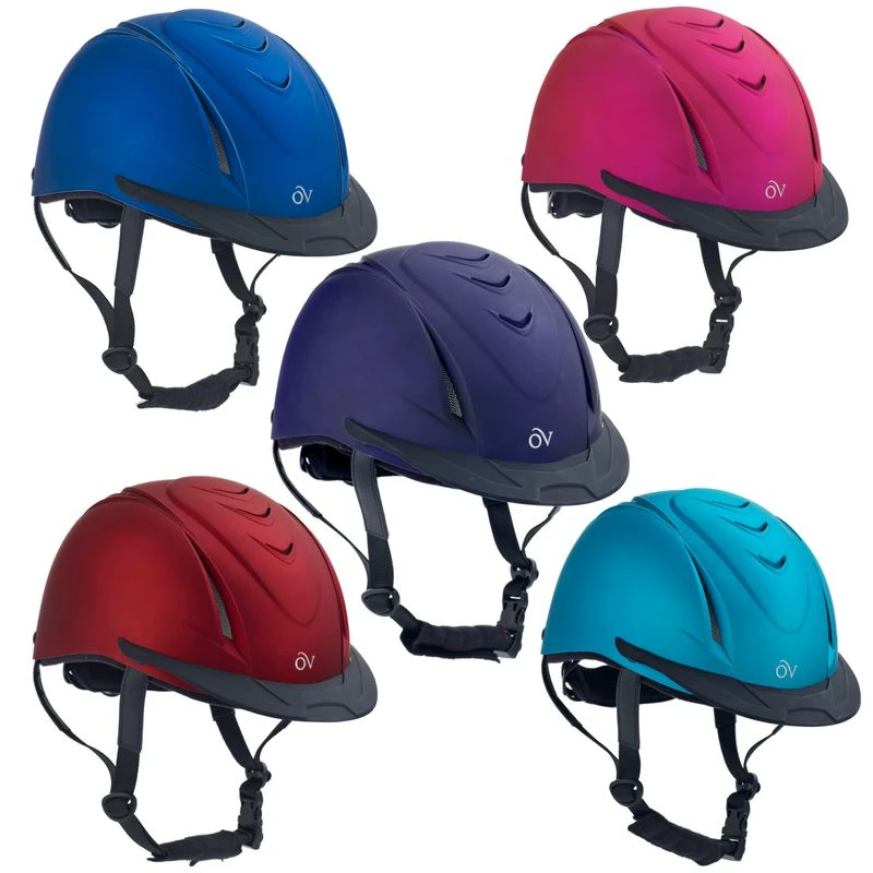 Ovation Metallic Schooler Helmet - Teal - Image 2