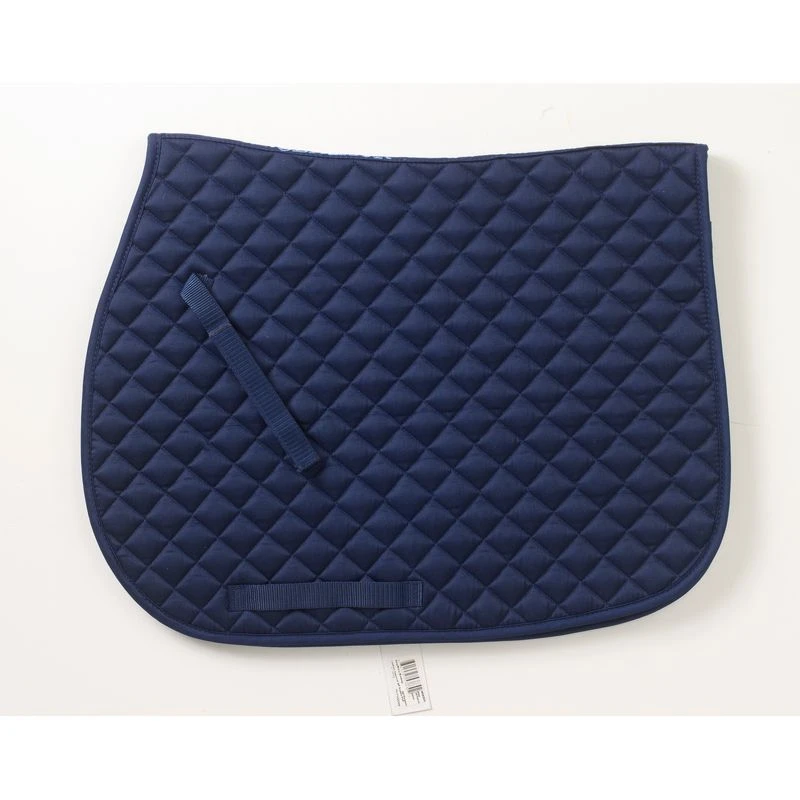 Centaur Imperial Quilted Close Contact Saddle Pad - Navy/Navy Binding - Image 2