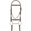 Pessoa PRO Fancy Stitched Raised Bridle - Chestnut