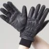 Ovation Leather Winter Cuff Glove - Black
