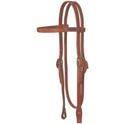Western Rawhide Browband Screw Headstall - Harness