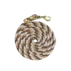 Kensington 10 Poly Tri-Color Lead Rope - Desert Sand