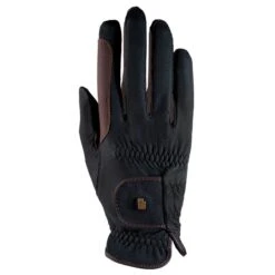 Roeckl Malta Gloves - Black/Mocha