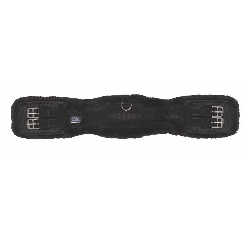 Shires Performance Supafleece Dressage Girth - Black