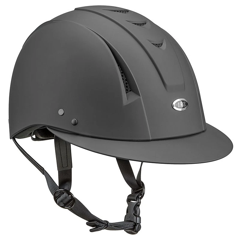 IRH EQUI-PRO Helmet W/Sun Visor - Matte Black
