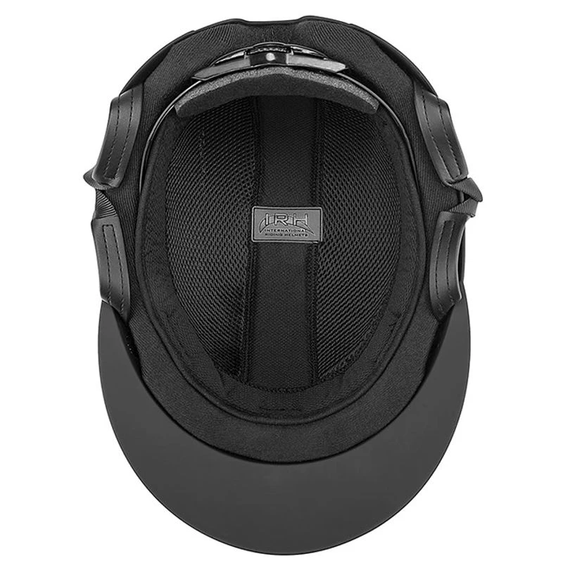 IRH EQUI-PRO Helmet W/Sun Visor - Matte Black - Image 3