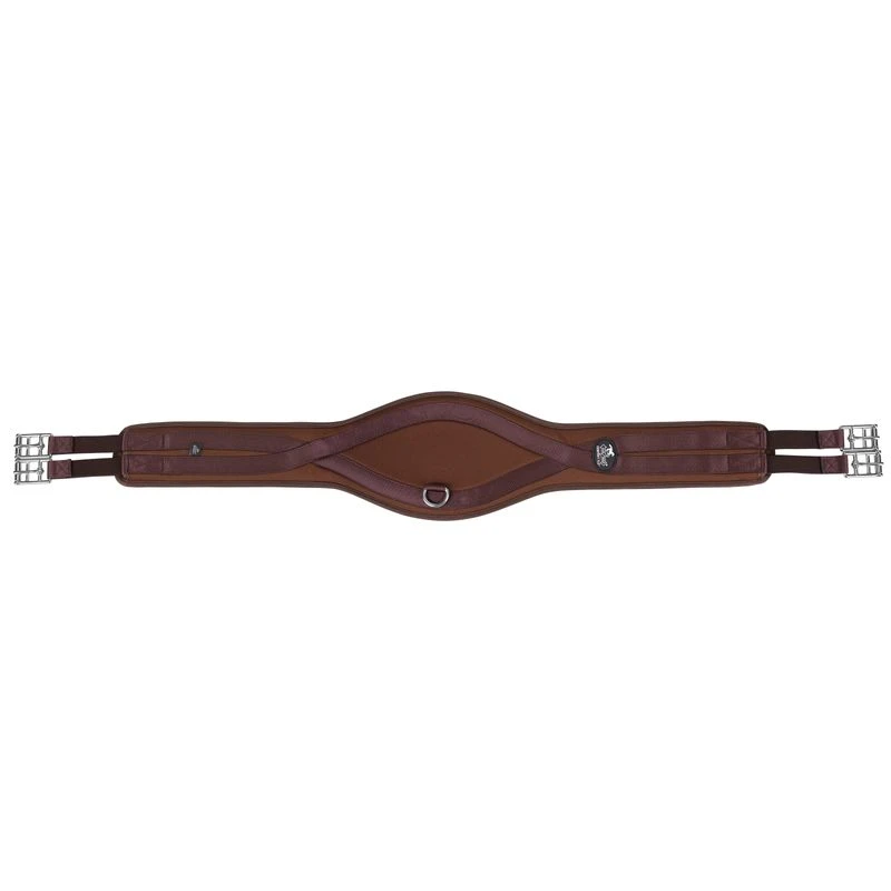 Flex Rider AP Comfort Flo Girth W/Memory Foam & Cool Max - Chocolate