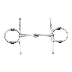 Korsteel Stainless Steel Jointed Full Cheek Gag Bit