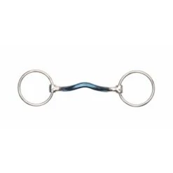 Shires Mullen Mouth Blue Alloy Loose Ring Bit