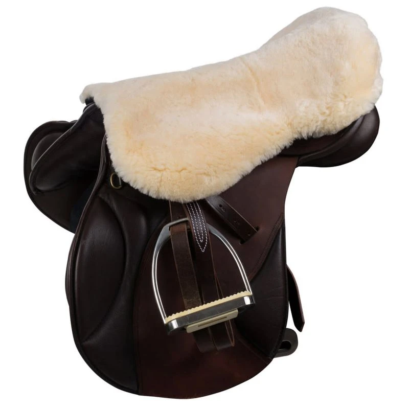 Horze Harleigh Sheepskin Seat Warmer - Off-White