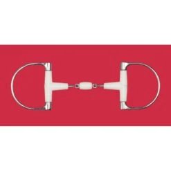 Happy Mouth Bits Double Jointed Roller King Dee - Stainless Steel