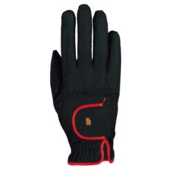 Roeckl Women's Lona Gloves - Black/Red