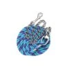 Perri's 1/2" Bright Cotton Lead W/Chain - Turquoise/Purple