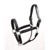 Perri's Chevron Bling Padded Leather Halter - Black
