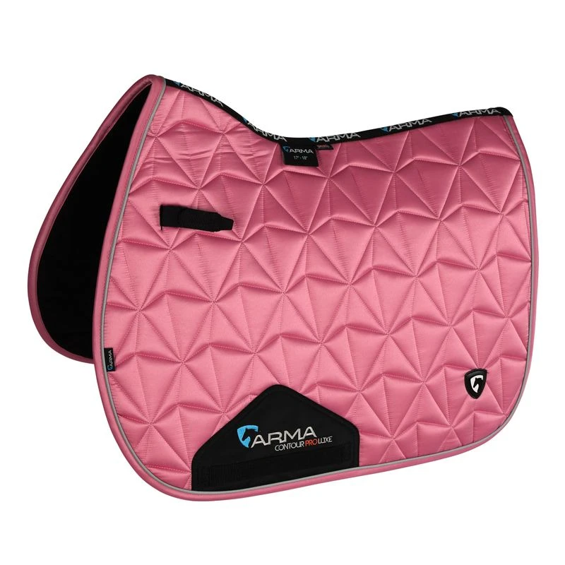 Shires ARMA Luxe Gloss Saddle Pad - Pink