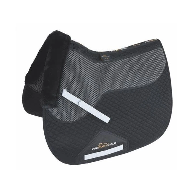Shires ARMA Soft Grip Saddle Pad - Black