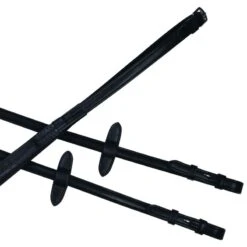 Collegiate Syntovia+ Rubber Reins - Black