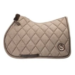 Back On Track Haze Collection A/P Saddle Pad - Brown