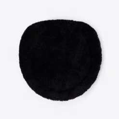 Horze Narvik Faux-Fur Breastplate Pad - Black